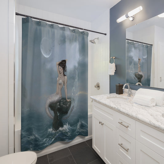 Shower Curtain - Moon Tide