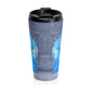 Travel Mug - Birthstones - Blue Topaz