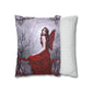 Throw Pillow Cover - Winter Rose