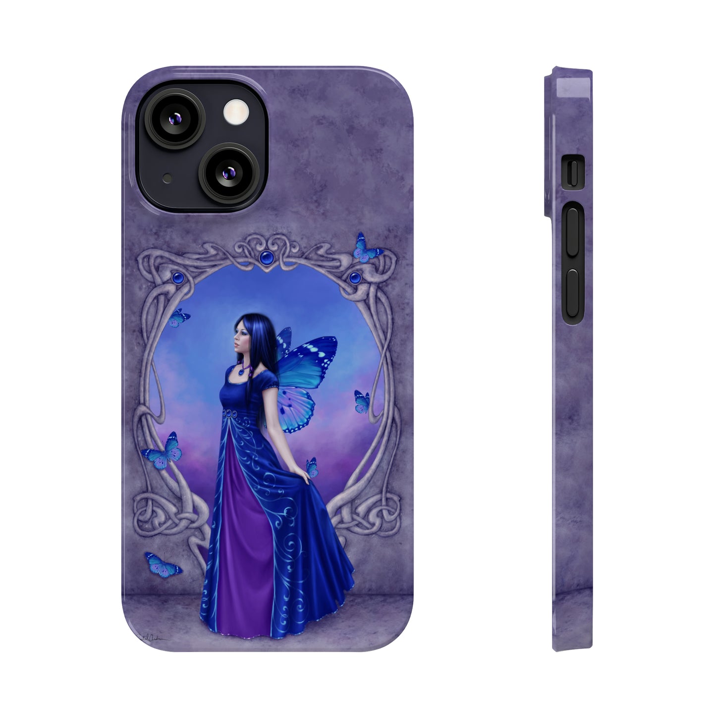 Phone Case - Sapphire Birthstone Fairy