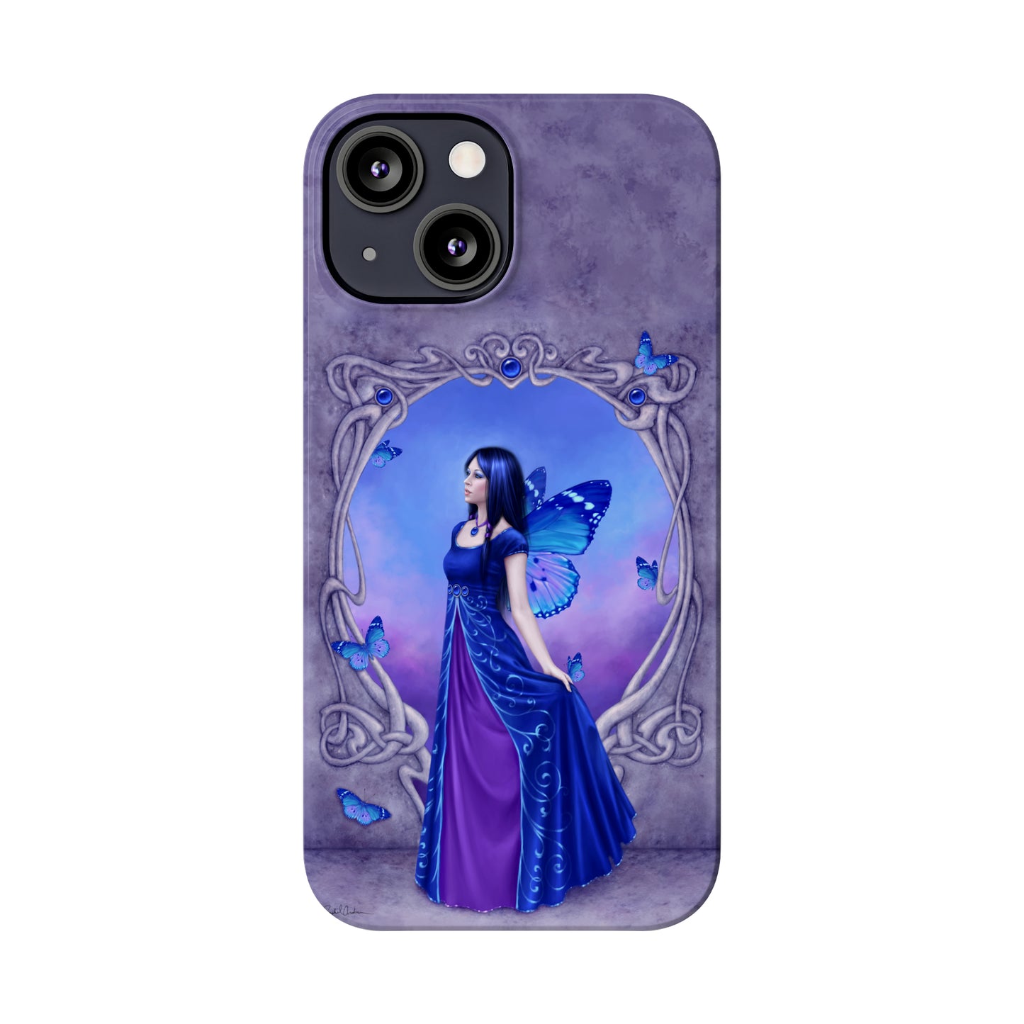 Phone Case - Sapphire Birthstone Fairy