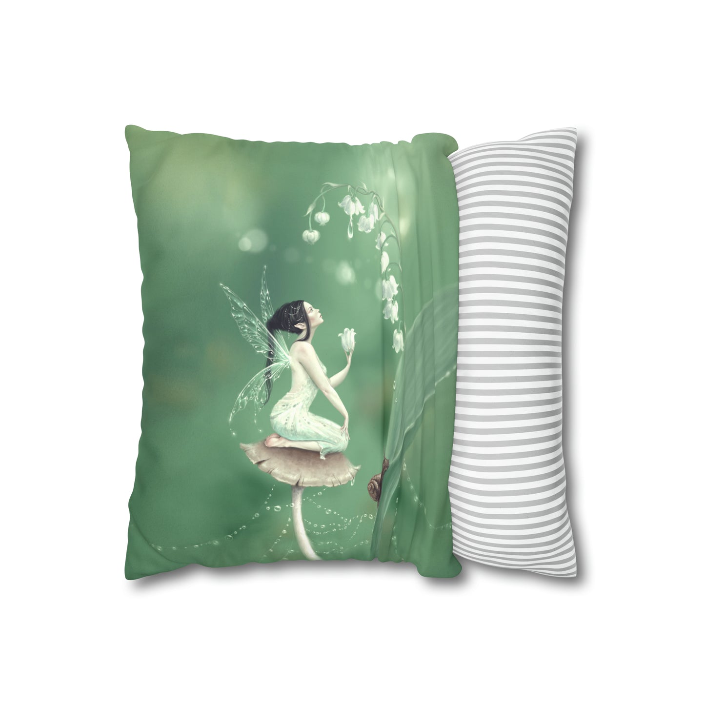 Throw Pillow Cover - Lily of the Valley