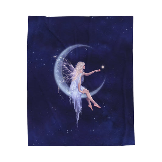 Velveteen Plush Blanket - Birth of a Star