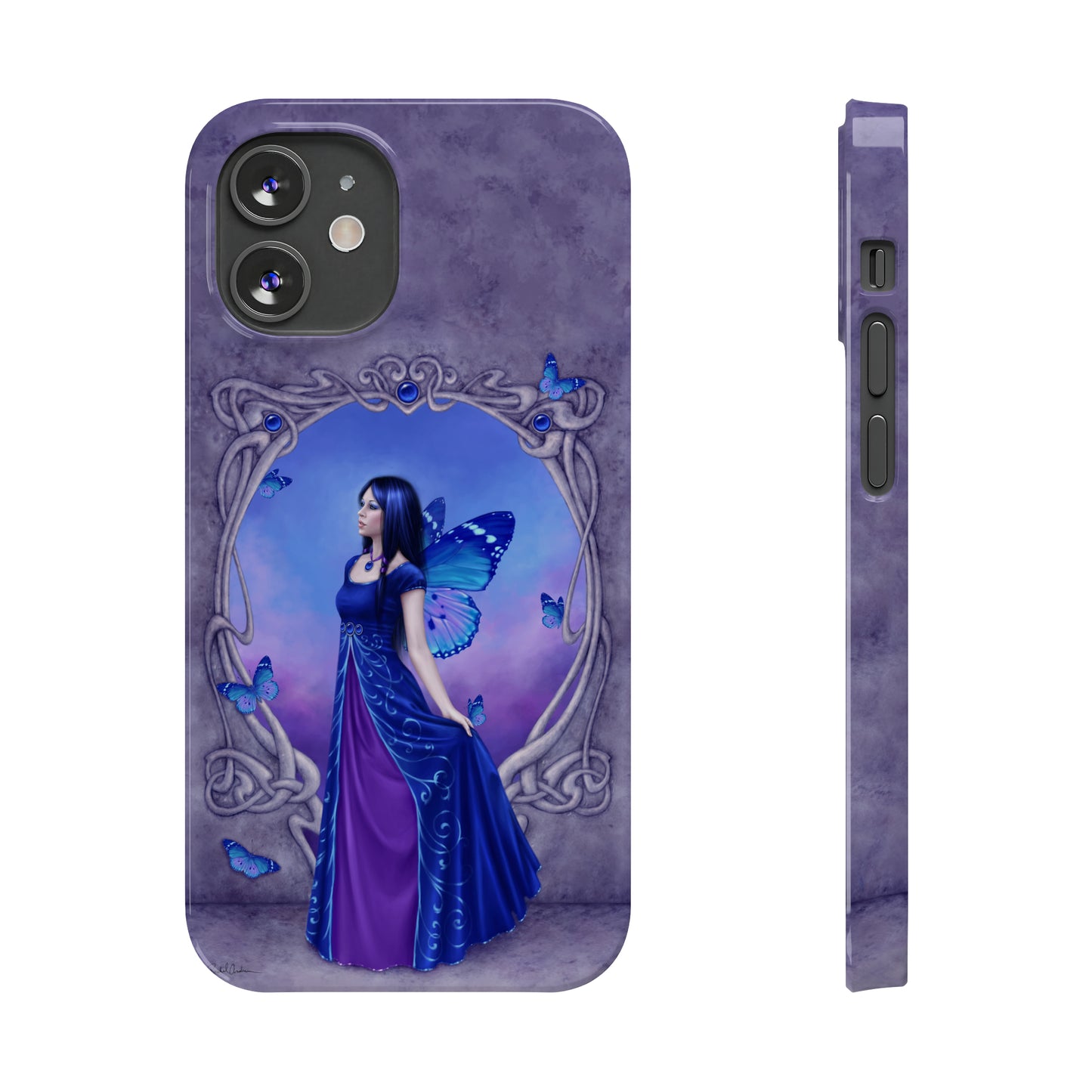 Phone Case - Sapphire Birthstone Fairy