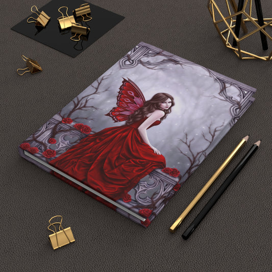 Hardcover Journal - Winter Rose