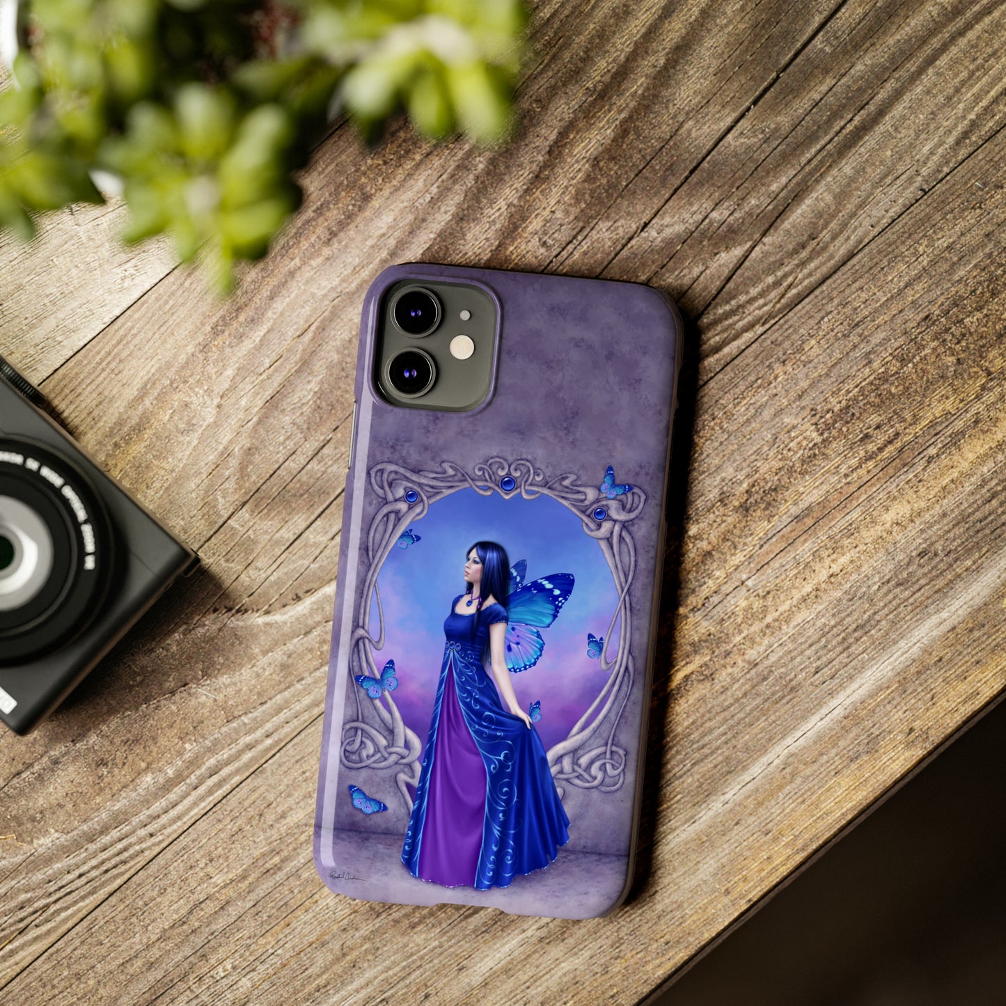 Phone Case - Sapphire Birthstone Fairy