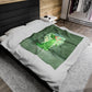 Velveteen Plush Blanket - Birthstones - Peridot