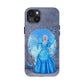 iPhone 15 Cases - Blue Topaz Birthstone Fairy