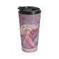 Travel Mug - Birthstones - Pearl