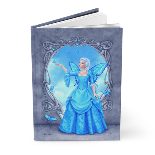 Hardcover Journal - Birthstones - Blue Topaz