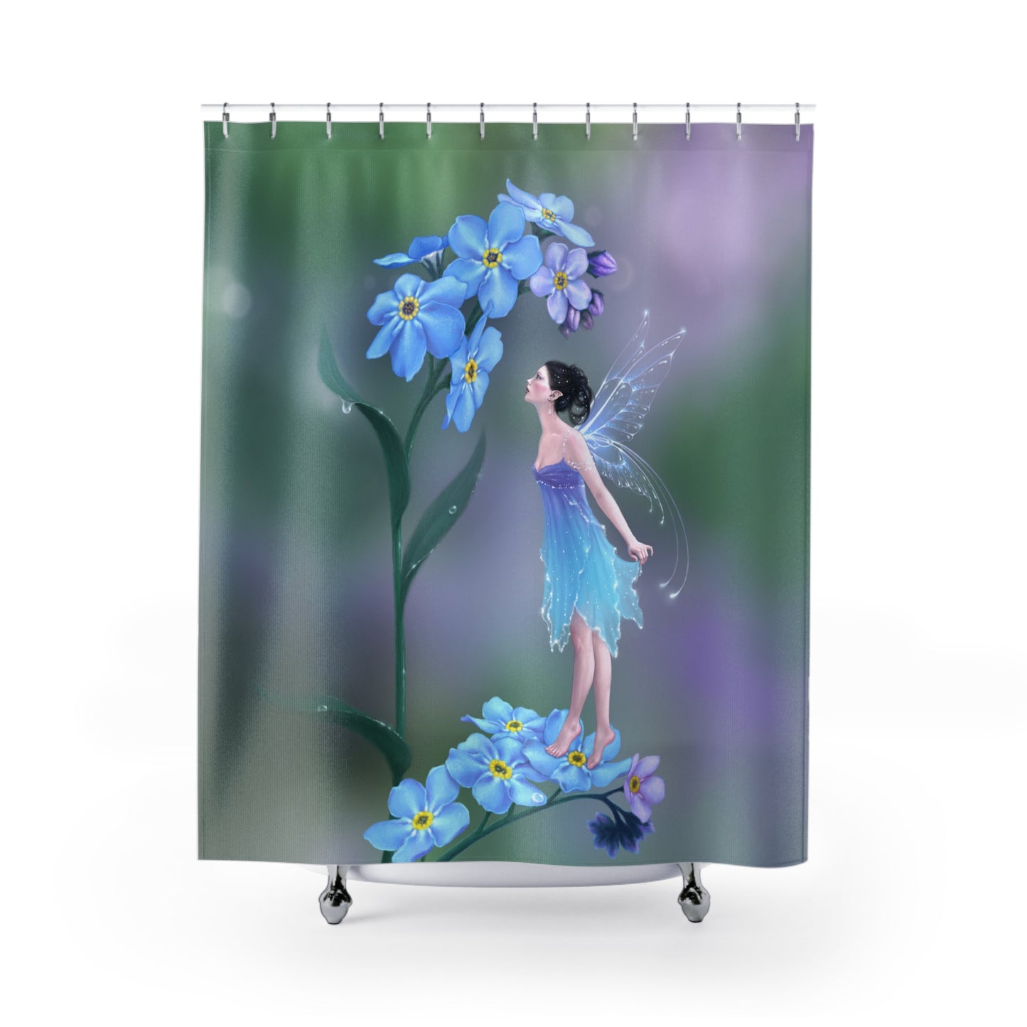Shower Curtain - Forget-Me-Not