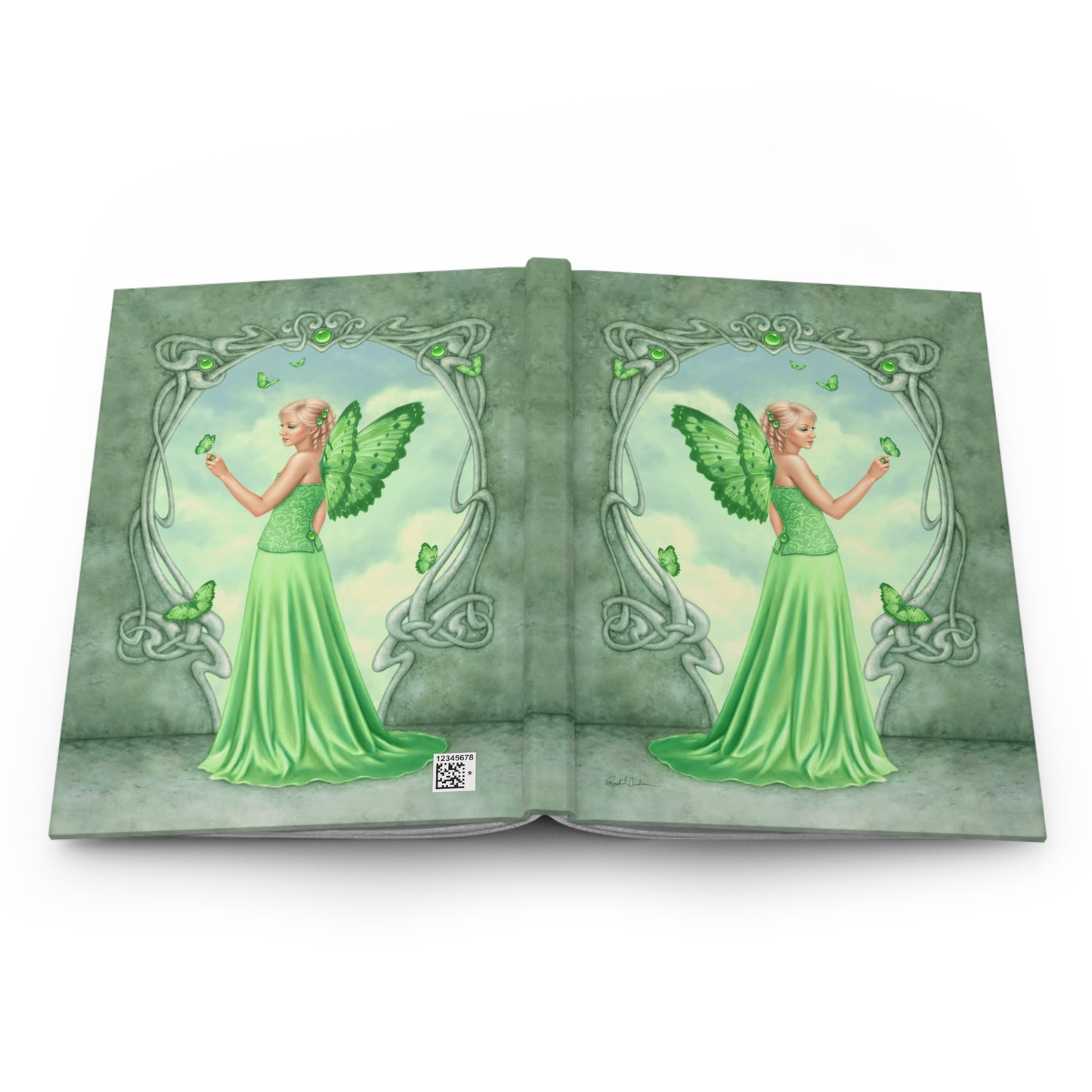Hardcover Journal - Birthstones - Peridot