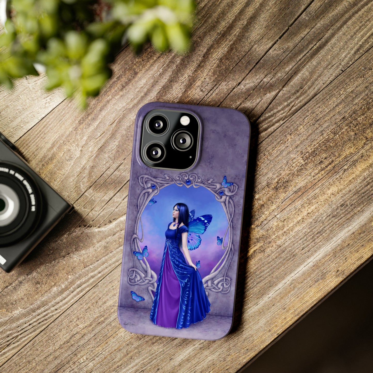 Phone Case - Sapphire Birthstone Fairy