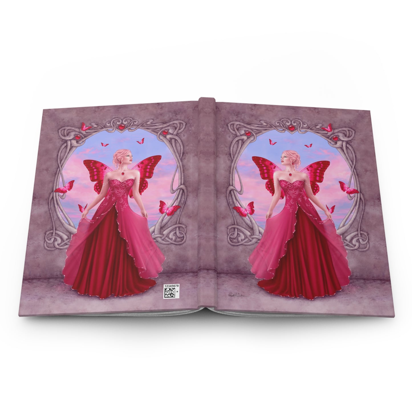 Hardcover Journal - Birthstones - Ruby