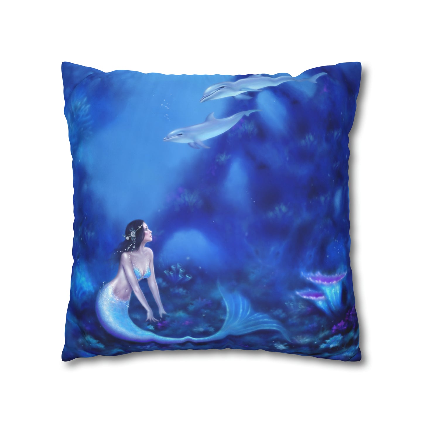 Throw Pillow Cover - Ultramarine