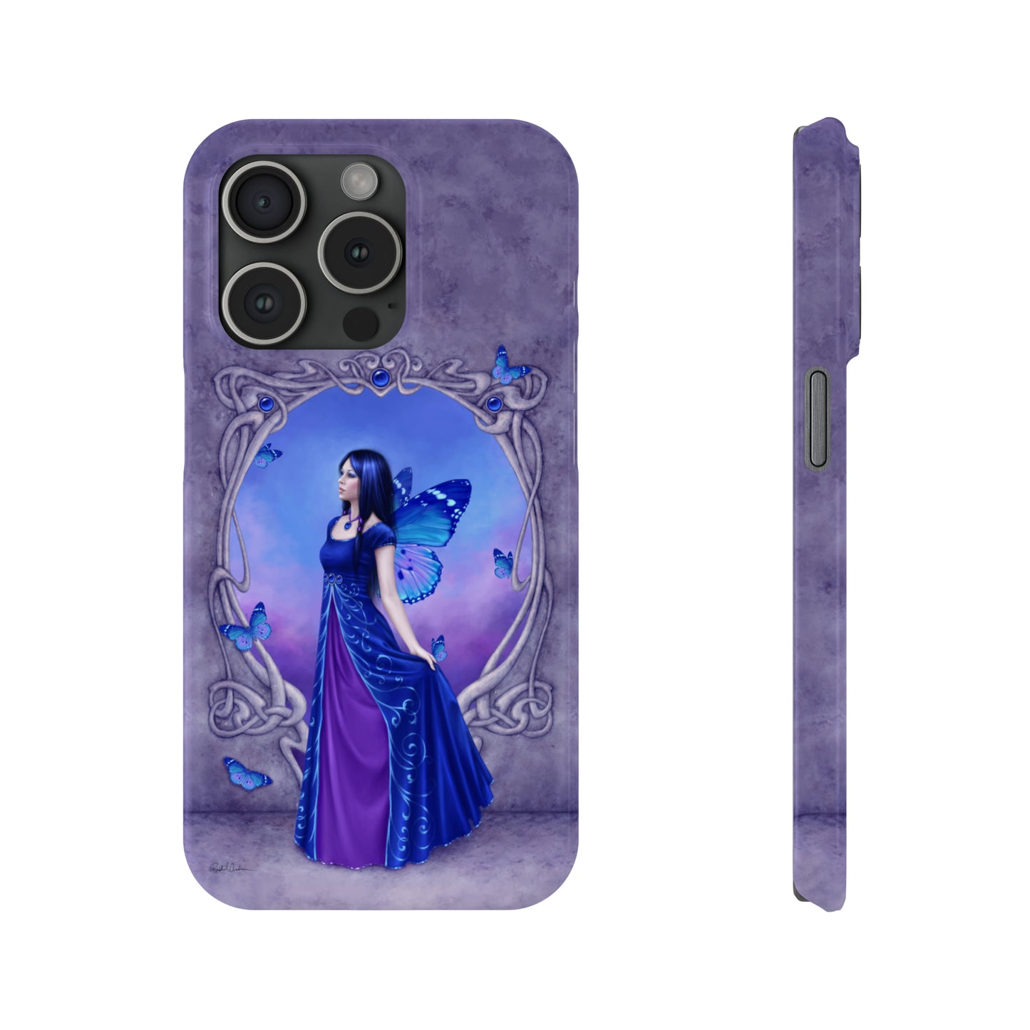 Phone Case - Sapphire Birthstone Fairy