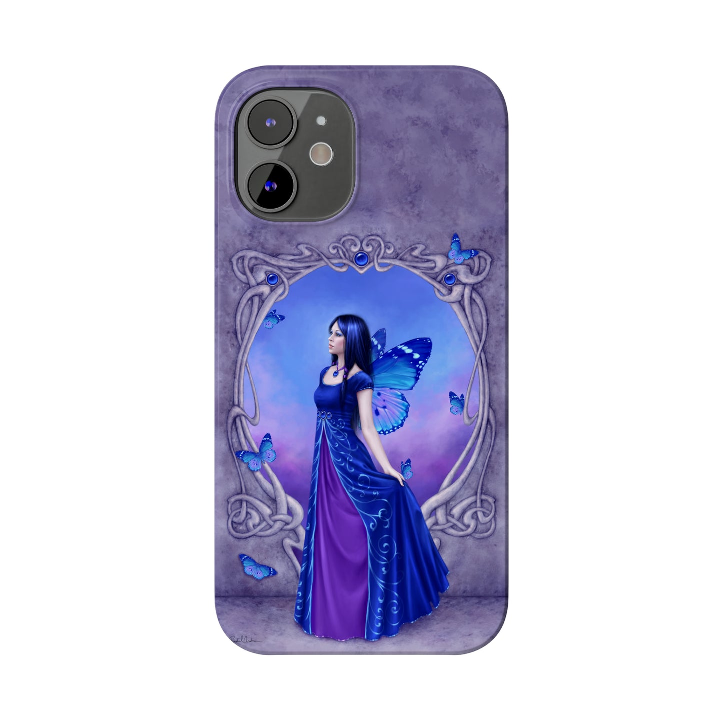 Phone Case - Sapphire Birthstone Fairy