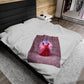 Velveteen Plush Blanket - Birthstones - Ruby