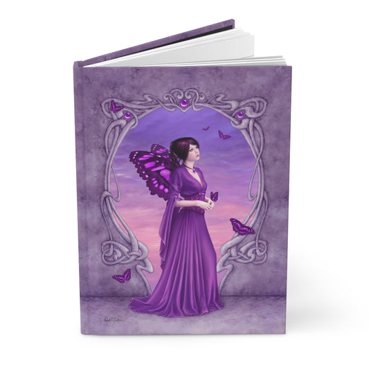 Hardcover Journal - Birthstones - Amethyst