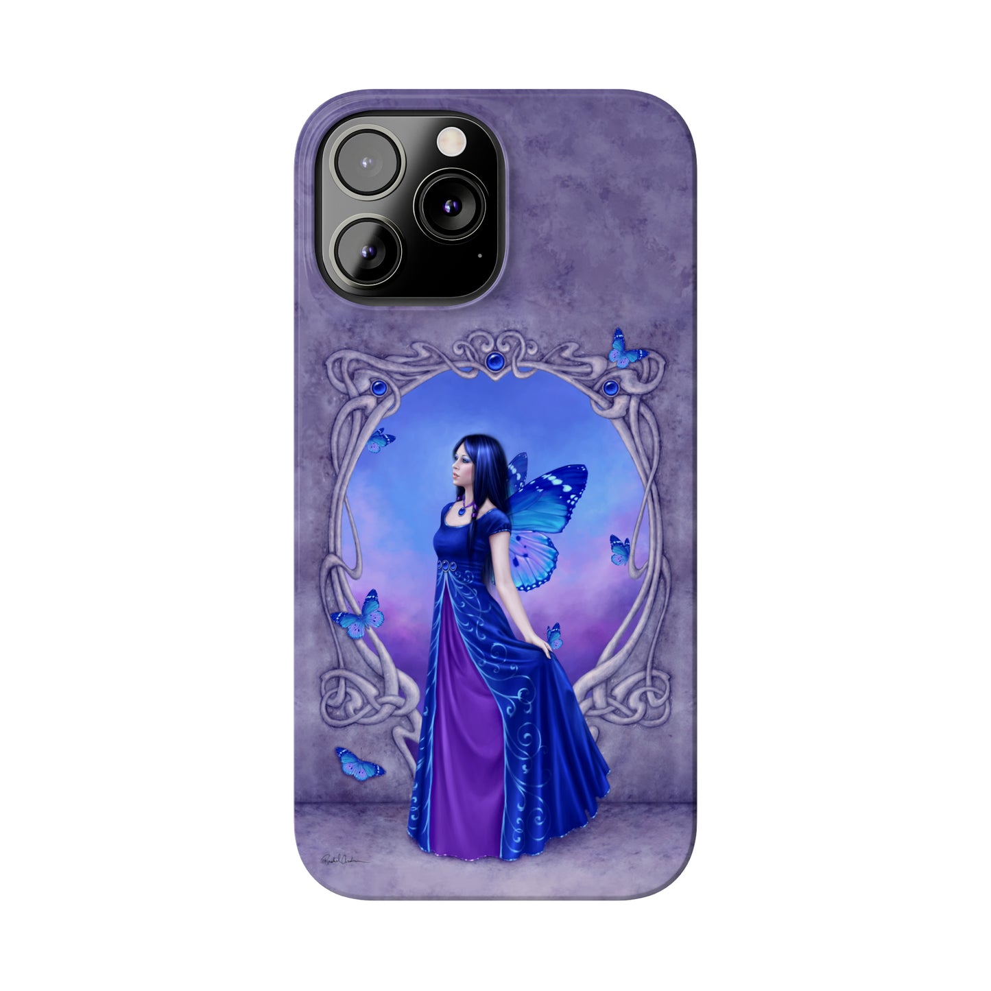 Phone Case - Sapphire Birthstone Fairy