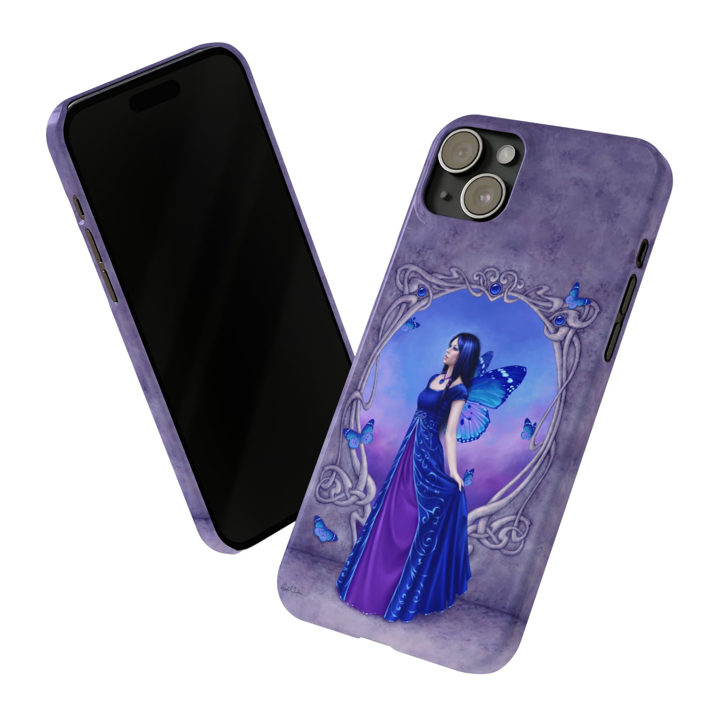 Phone Case - Sapphire Birthstone Fairy