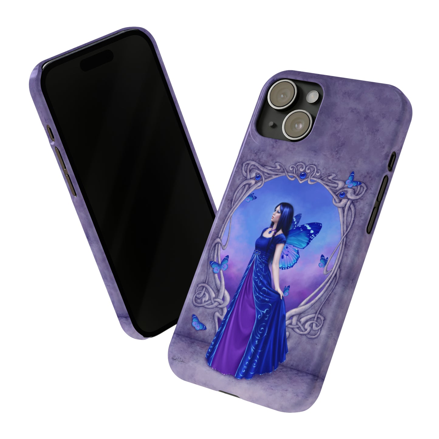 Phone Case - Sapphire Birthstone Fairy