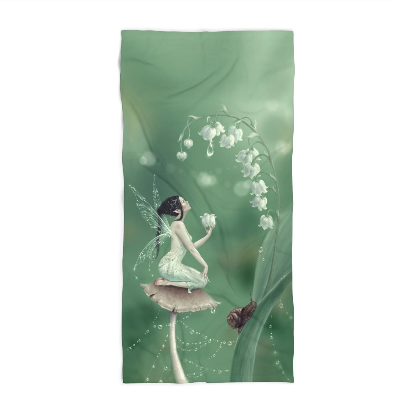 Beach Towel - Lily of the Valley