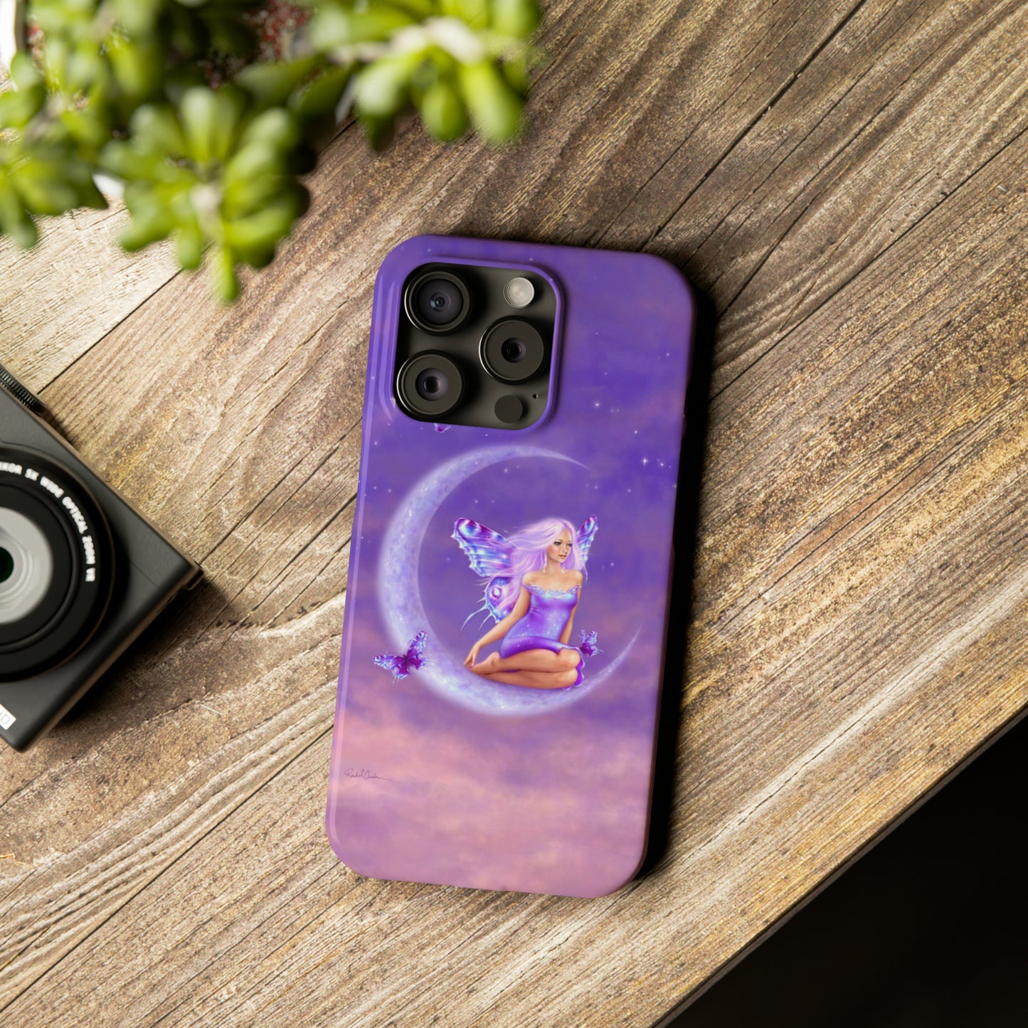Slim Phone Case - Lavender Moon