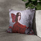 Throw Pillow Cover - Winter Rose