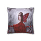 Throw Pillow Cover - Winter Rose