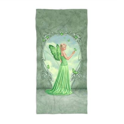 Beach Towel - Birthstones - Peridot