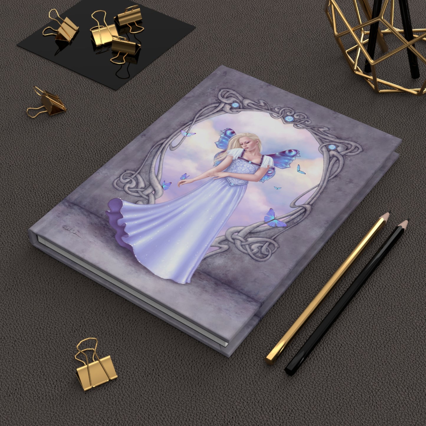 Hardcover Journal - Birthstones - Opal
