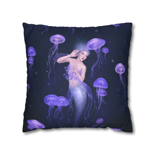 Throw Pillow Cover - Bioluminescence