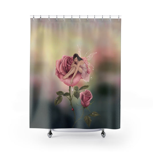 Shower Curtain - Rose