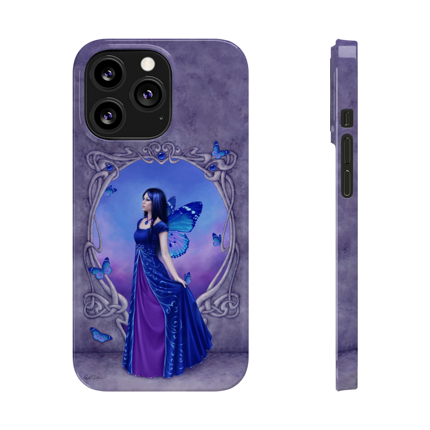 Phone Case - Sapphire Birthstone Fairy