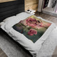 Velveteen Plush Blanket - Rose