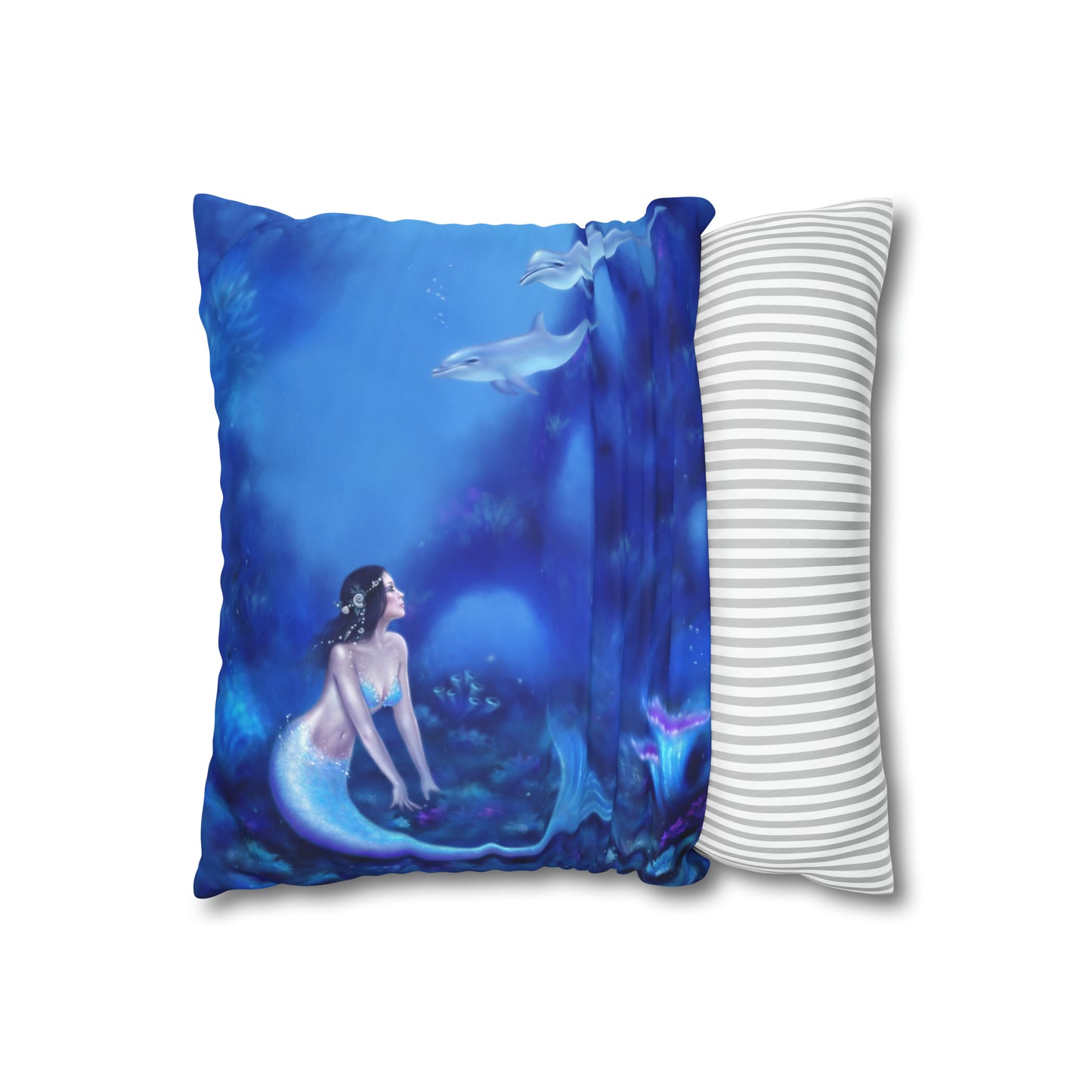 Throw Pillow Cover - Ultramarine