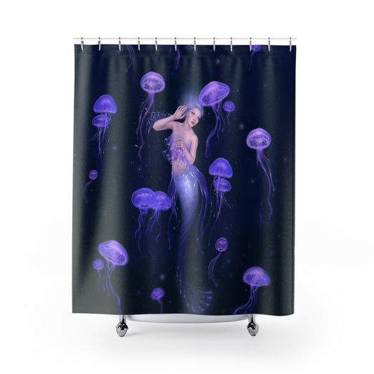 Shower Curtain - Bioluminescence
