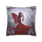 Throw Pillow Cover - Winter Rose