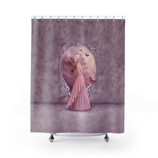 Shower Curtain - Birthstones - Pearl