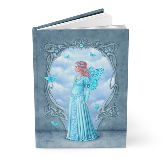 Hardcover Journal - Birthstones - Aquamarine
