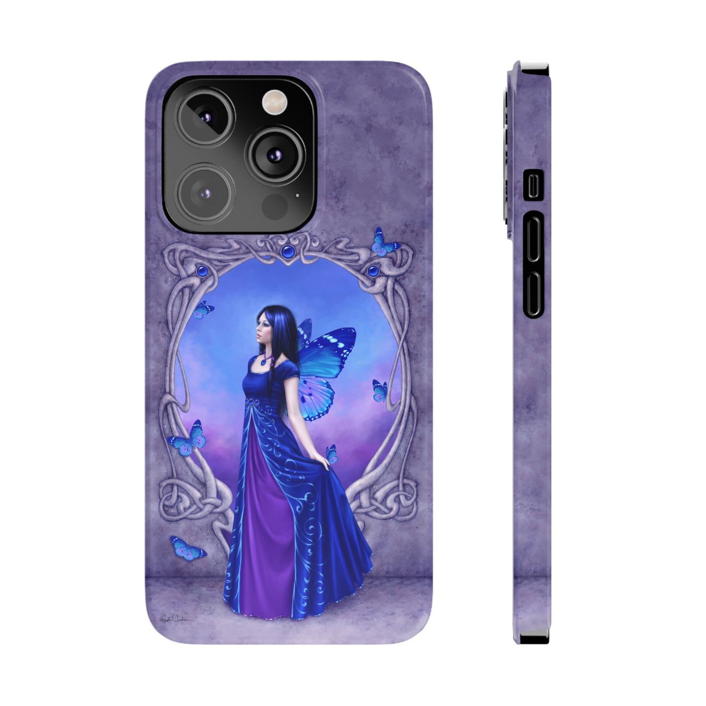 Phone Case - Sapphire Birthstone Fairy