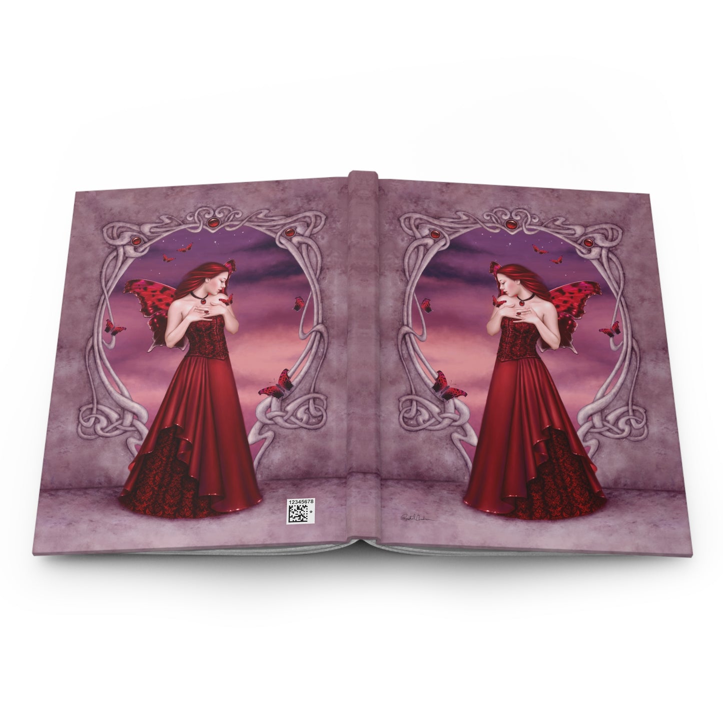 Hardcover Journal - Birthstones - Garnet