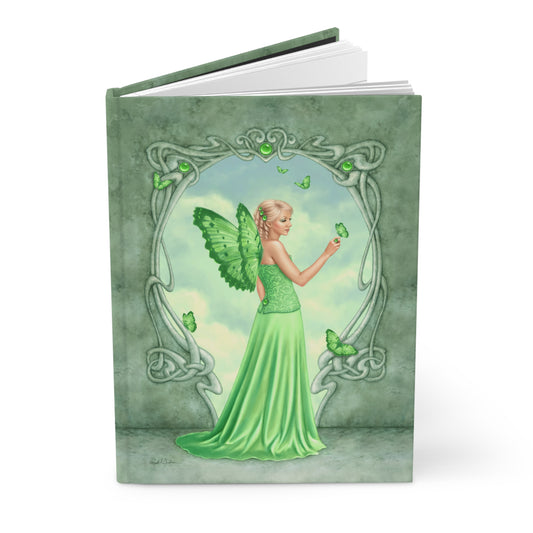 Hardcover Journal - Birthstones - Peridot