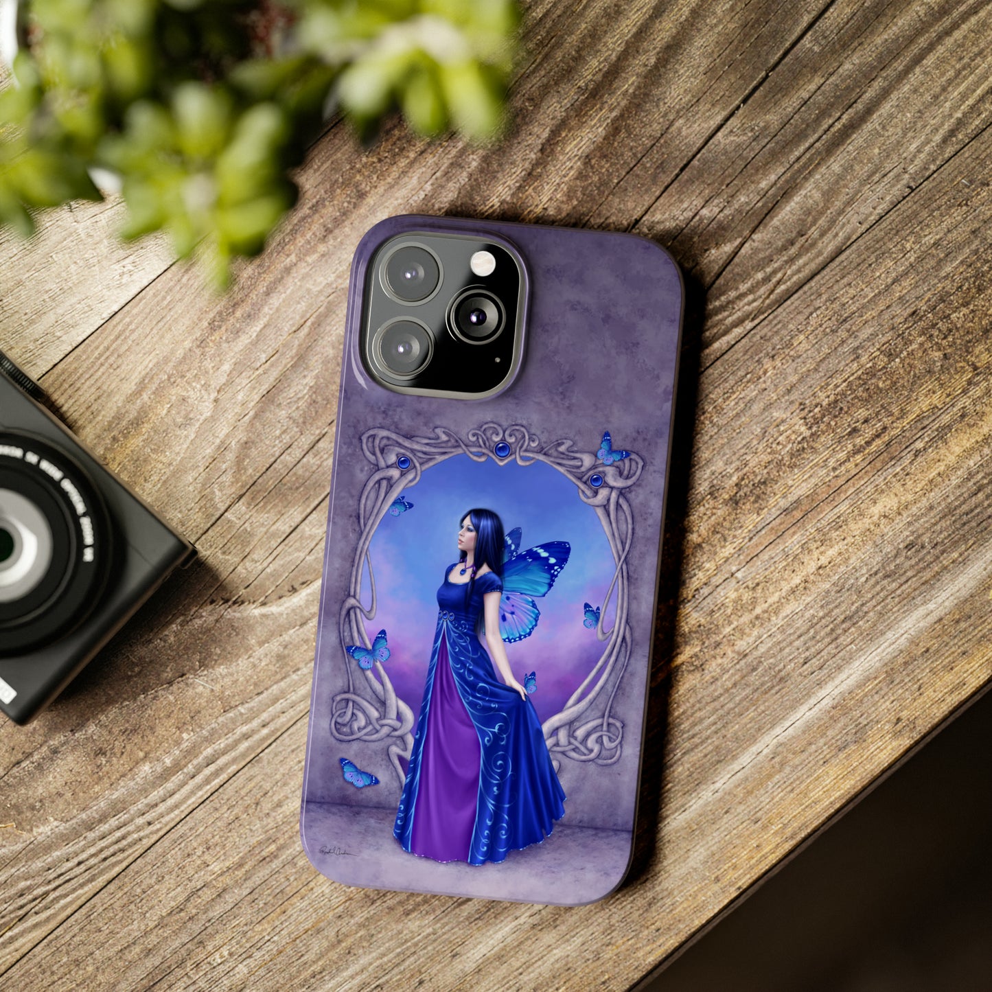 Phone Case - Sapphire Birthstone Fairy