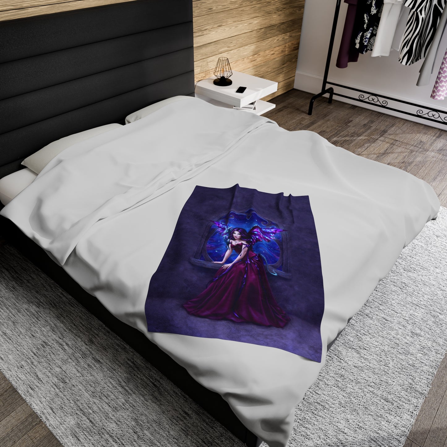 Velveteen Plush Blanket - Andromeda