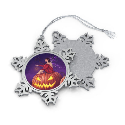 Snowflake Ornament - Pumpkin Pixie