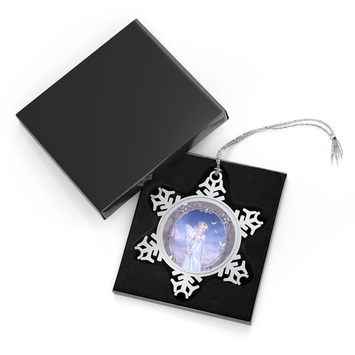Snowflake Ornament - Diamond Birthstone Fairy