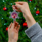 Snowflake Ornament - Garnet Birthstone Fairy