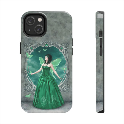 Tough Phone Case - Emerald Birthstone Fairy